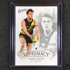 Usado, 2021 Select AFL Supremacy JAYDEN SHORT Base Prata 101/135 #83 comprar usado  Enviando para Brazil