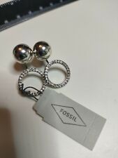 Fossil woman earrings for sale  SUNDERLAND