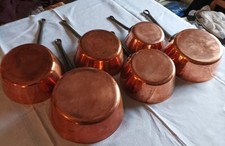 Casserole cuivre émaillée d'occasion  Anor