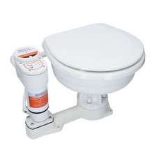 Seaflo® Elektryczna toaleta pokładowa 12V / 24V – Morska toaleta z rozdrabniaczem i pompą na sprzedaż  Wysyłka do Poland