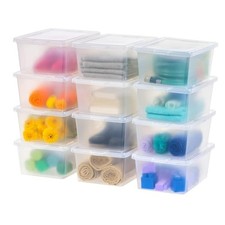 Plastic clear stackable for sale  Reading
