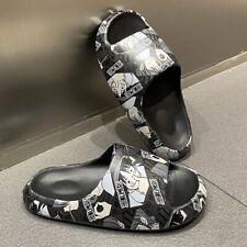 Sandálias chinelo unissex tamanho 10M/EUR44 personalizadas arte anime slides comprar usado  Enviando para Brazil