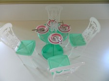 NOVO CONJUNTO DE BRINQUEDOS PARA CASA DE BONECAS FANCY LIFE Hora das Refeições Sala de Jantar (2811) comprar usado  Enviando para Brazil