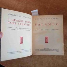 Gustavo flaubert salambo usato  Vaiano Cremasco