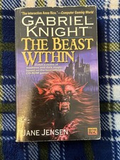 The Beast Within - Gabriel Knight Jane Jensen Paperback, 1st Edition, 1998 RARE, usado comprar usado  Enviando para Brazil