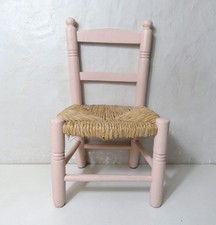 Ancienne chaise paillée d'occasion  Grand-Fougeray