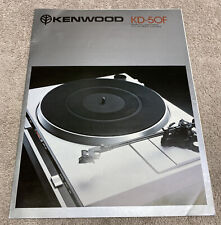 Kenwood 50f turntable for sale  North Tonawanda