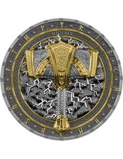 Moeda de prata MJOLNIR Artefacts UHR 2 oz 10 marcas Germania 2025 comprar usado  Enviando para Brazil
