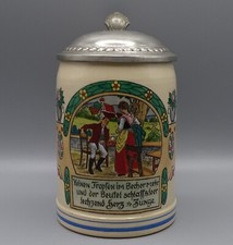Alter bierkrug jugendstil gebraucht kaufen  Schwandorf