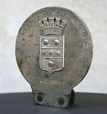 Taxi ancienne plaque d'occasion  Blois