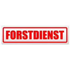 Forstdienst magnetschild schil gebraucht kaufen  Leipzig