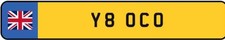 Private reg y8oco for sale  LEICESTER