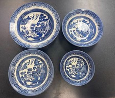 Churchill blue willow for sale  Modesto