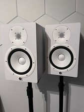 Par de Monitor de Estúdio Nearfield Yamaha HS8W 120W 2-Way Bi-Amp Powered - Branco, usado comprar usado  Enviando para Brazil