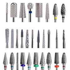 Broca de unha de carboneto de tungstênio fresadora para arquivos de unhas de manicure nail art comprar usado  Enviando para Brazil