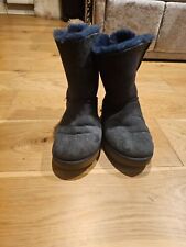 Navy uggs worn for sale  LEVEN