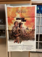 Usado, Pôster filme Under Fire original 1983 laminado uma folha 27x41 Drew Struzan Art quase perfeito comprar usado  Enviando para Brazil