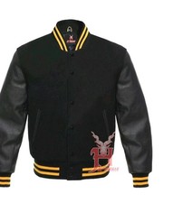 Varsity jacke schwarz gebraucht kaufen  Gera