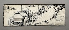 Rallye automobile estampe d'occasion  Artigues-près-Bordeaux