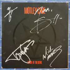 Motley Crue | lp assinado | 4 membros | Shout At The Devil  comprar usado  Enviando para Brazil