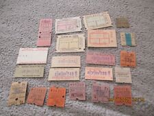 Vintage bus tickets for sale  BRIDGNORTH