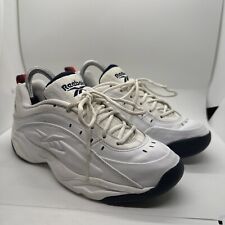 Tênis raro Reebok DMX Dura Court branco marinho masculino tamanho 8 1/2 6-52718 comprar usado  Enviando para Brazil