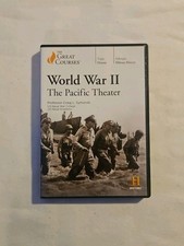 GREAT COURSES - WWII: The Pacific Theater (DVD Set Only) Military History comprar usado  Enviando para Brazil