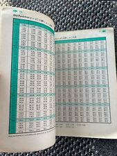 Ddr tabellen formeln gebraucht kaufen  Wurzen