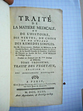 1743 traitè matiere d'occasion  Paris XX