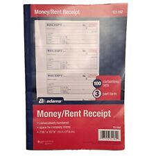 Adams rent receipt for sale  Foley