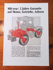 Prospekt trac werbung gebraucht kaufen Prospekt trac werbung gebraucht kaufen  Spraitbach