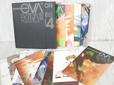 EVANGELION EVA EXTRA MAGAZINE 01-04 Conjunto Completo de Arte Fan Book 2009 Japão Ltd, usado comprar usado  Enviando para Brazil