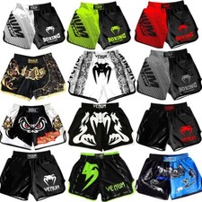 Shorts de luta masculino UFC infantil boxe ajuste apertado secagem rápida Muay Thai XS- comprar usado  Enviando para Brazil