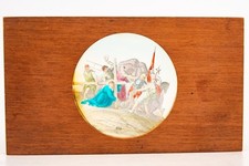 Lanterna mágica Comd'y deslizante em moldura de madeira 7x4"" nº 1062 Cristo e a Cruz V28 comprar usado  Enviando para Brazil