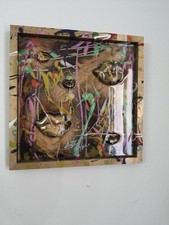 Quadro moderno dipinto usato  Genova