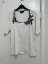 Ladies white top for sale  HULL