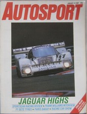 Autosport magazine january for sale  DARWEN