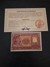 Banconota 100 lire usato  Tortorella