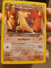 Dark typhlosion holo usato  Firenze