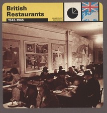 British restaurants edito for sale  Waupun