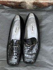 Gabor black patent for sale  GLASGOW