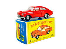 Matchbox Lesney No. 67 Volkswagen 1600TL vermelho com caixa estilo E4 comprar usado  Enviando para Brazil