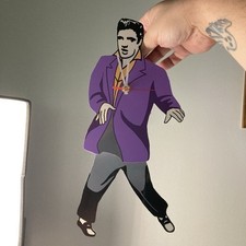 Relógio de pêndulo Elvis Presley COM CAIXA vintage 1996 comprar usado  Enviando para Brazil