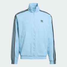 Używany, adidas Adicolor Tkany Firebird Track Top w kolorze jasnoniebieskim i czarnym Wszystkie rozmiary na sprzedaż  Wysyłka do Poland