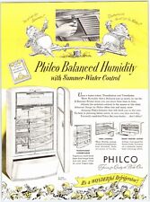 1948 PHILCO REFRIGERATOR Vintage 8,25"X11" Magazine Ad 1940's M310 comprar usado  Enviando para Brazil
