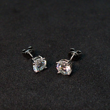 Moissanite stud earrings for sale  COULSDON