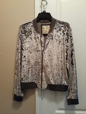 Jacket grey shiny for sale  Carrollton