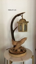 Antike geweihlampe auerhahn gebraucht kaufen  Bergen
