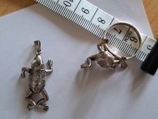 Frosch ring kettenanhänger gebraucht kaufen  Bergisch Gladbach