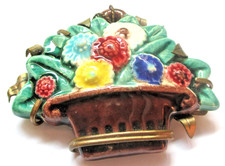 Ancienne broche émaux d'occasion Ancienne broche émaux d'occasion  Châtellerault